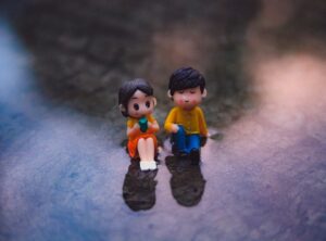 matching dp couple cartoon terpisah