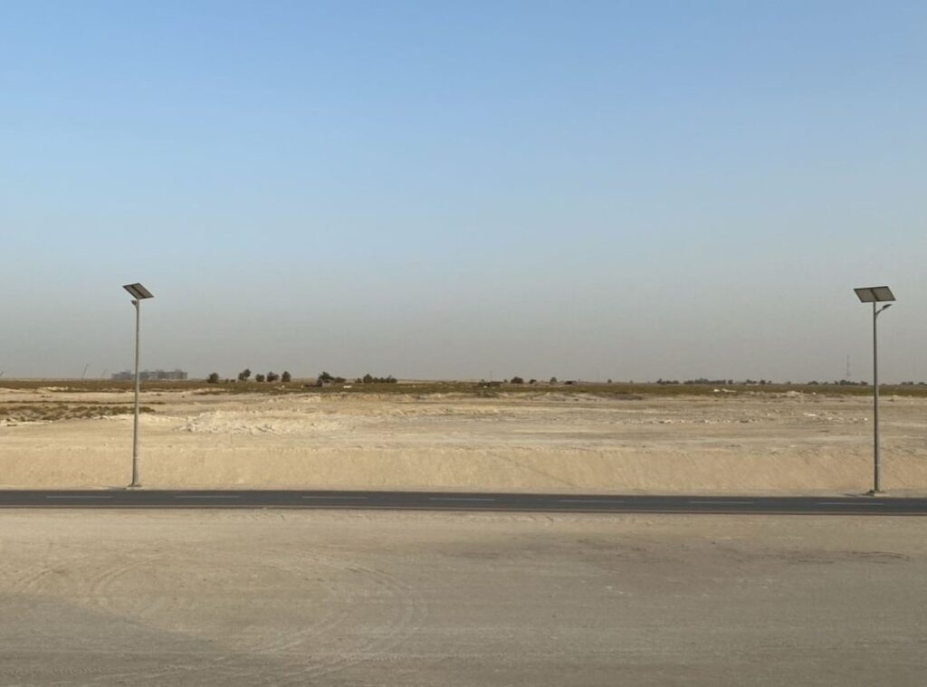 solar-powered yard lights