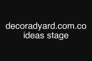 decoradyard.com.co ideas stage