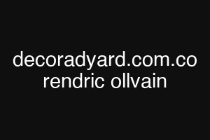 decoradyard.com.co rendric ollvain